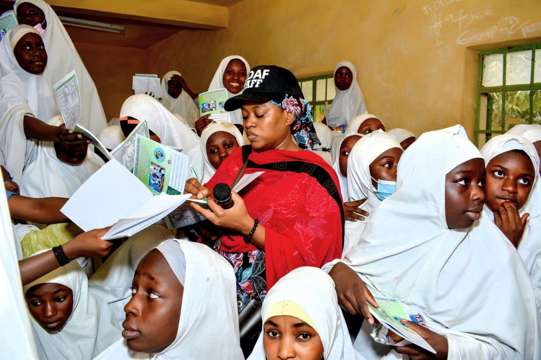 Free school items given out to Children